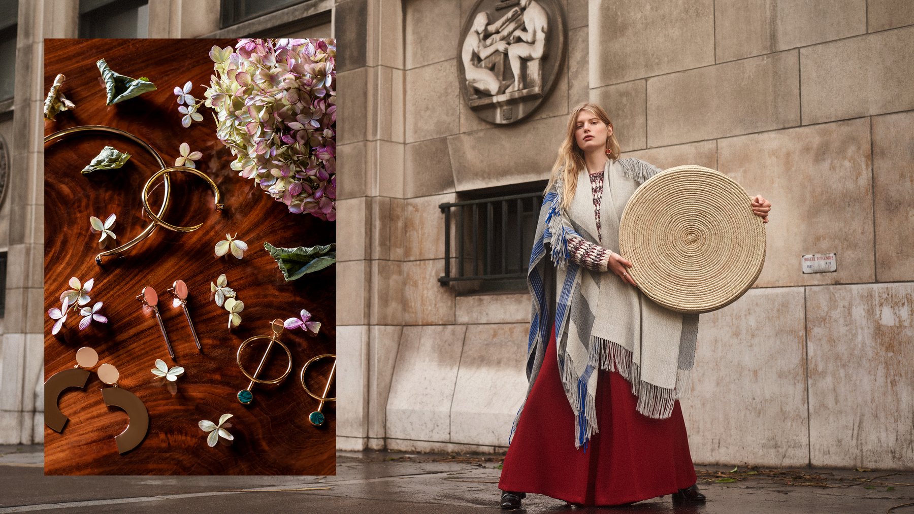 Cliente portant une jupe retouchée